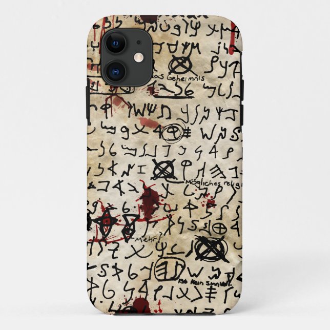 The Missing Page - Necronomicon Case-Mate iPhone Case (Back)