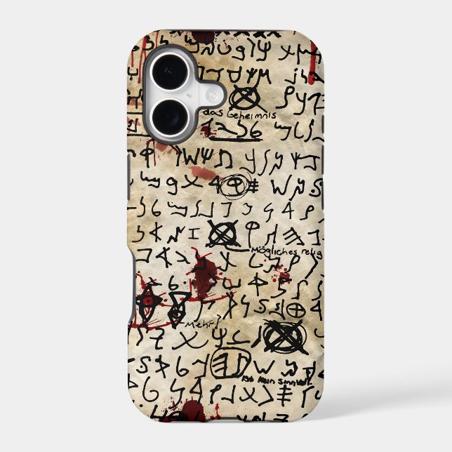 The Missing Page - Necronomicon Iphone Case (Back)
