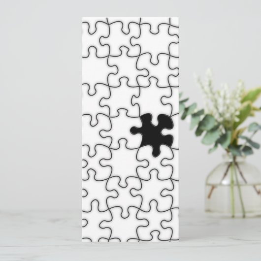 The Missing Puzzle Piece Pattern (Standing Front)