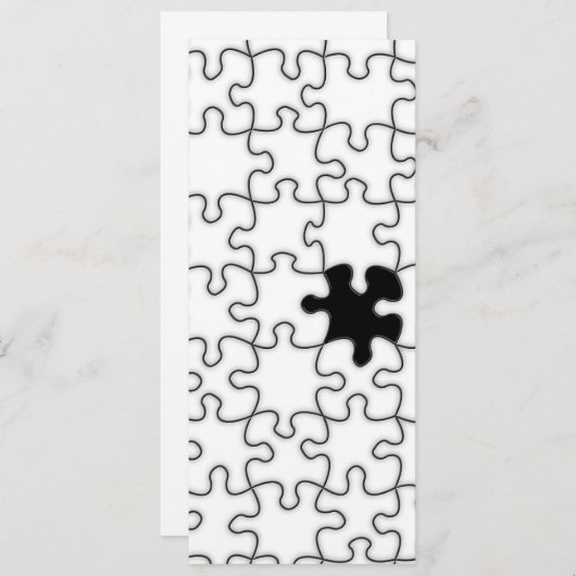 The Missing Puzzle Piece Pattern (Front/Back)