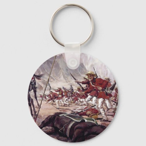 The Mississippi Rifles by Ken Riley Keychain