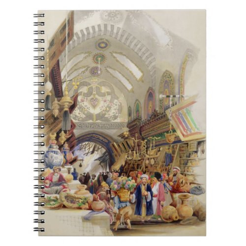 The Missr Tcharsky or Egyptian Market in Constan Notebook