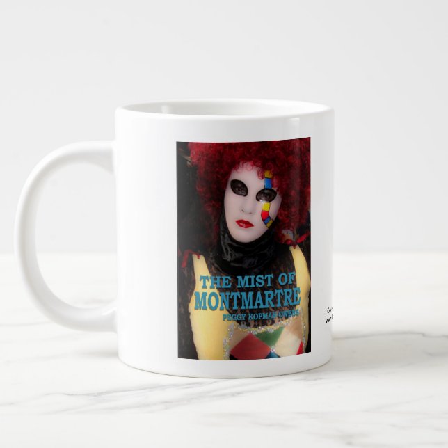 "The Mist of Montmartre"  Giant Coffee Mug (Left)