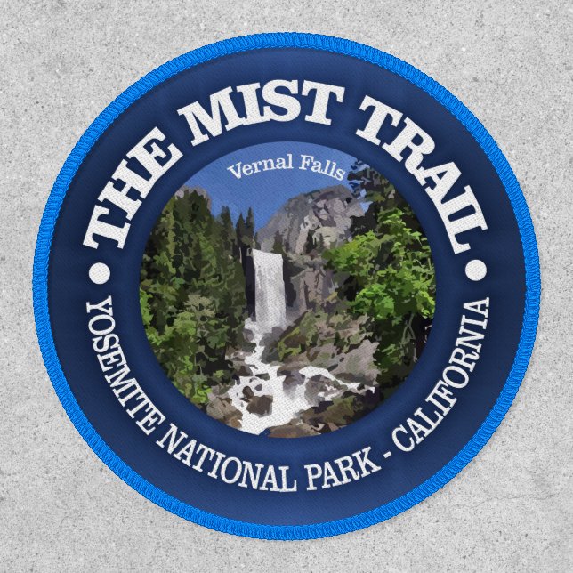 The Mist Trail  Patch (Front)