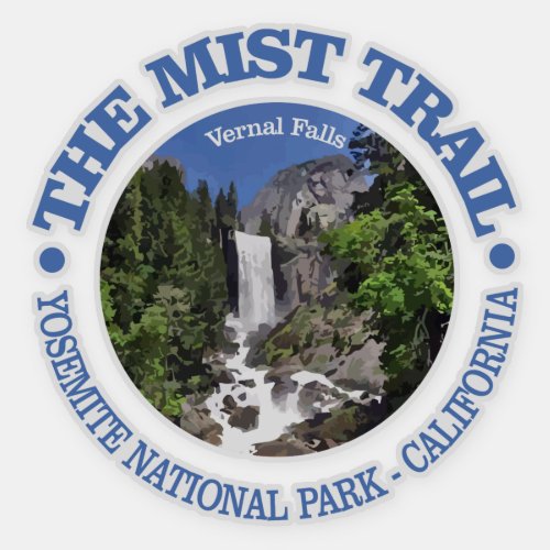 The Mist Trail Sticker