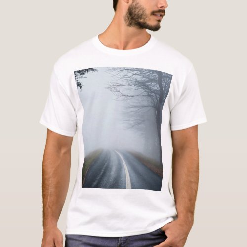 The Mistway A Symbol of Lifeâs Journey T_Shirt