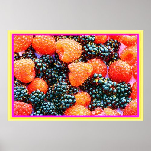 The Mix of Berries Cute Photo Buy Now Poster