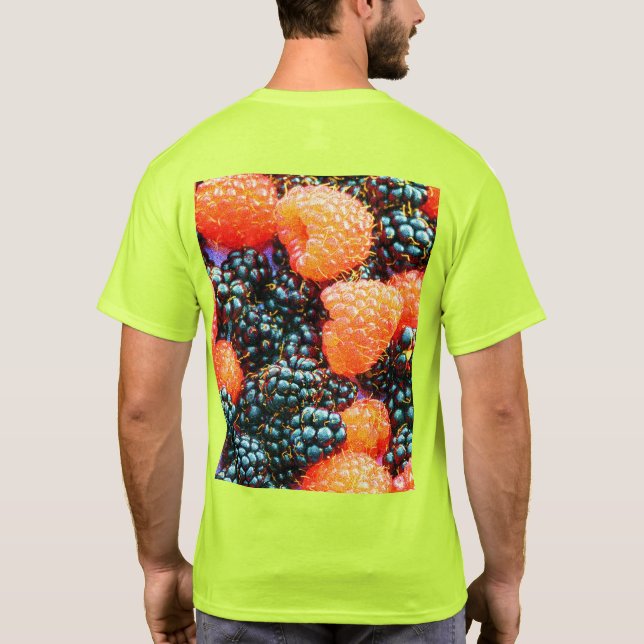 "The Mix of Berries" Cute Photo. Buy Now T-Shirt (Back)