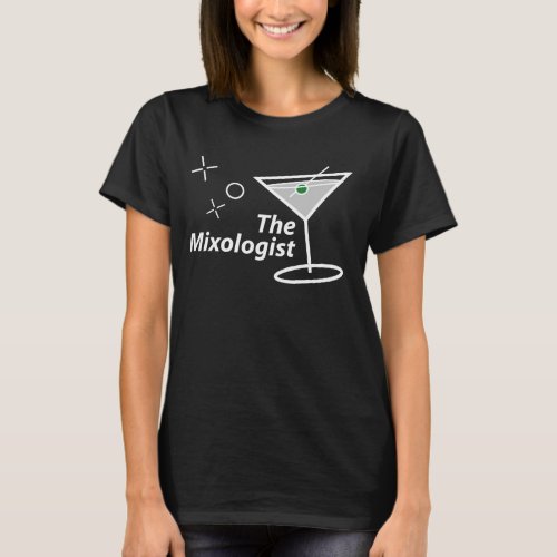 The Mixologist Martini T_Shirt