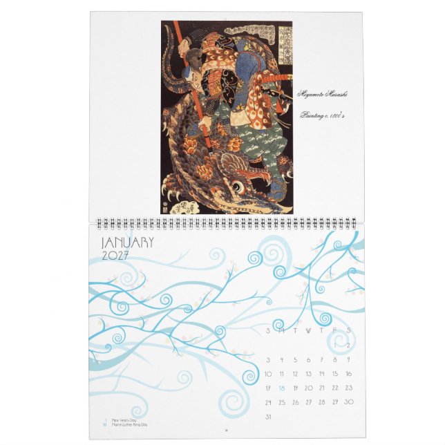 The Miyamoto Musashi Calendar (Jan 2027)