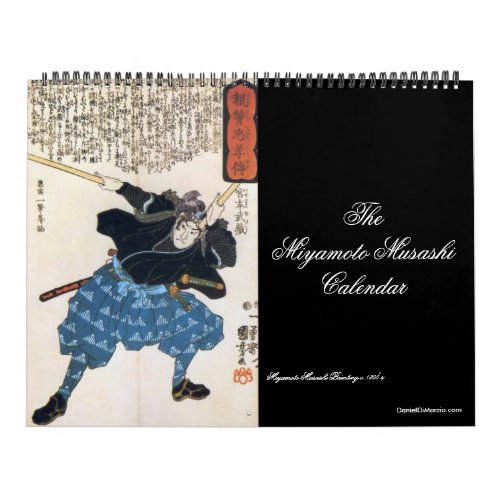 The Miyamoto Musashi Calendar