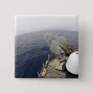 The MK-75 76mm cannon Pinback Button