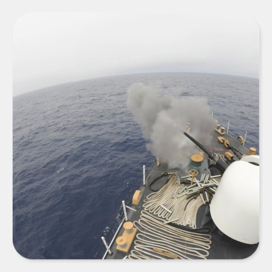 The MK-75 76mm cannon Square Sticker