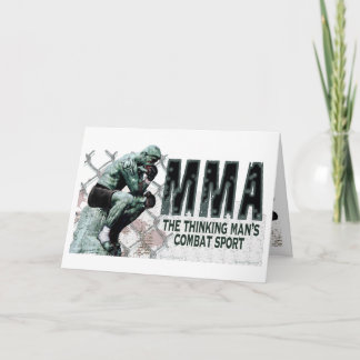 The MMA Thinker Card