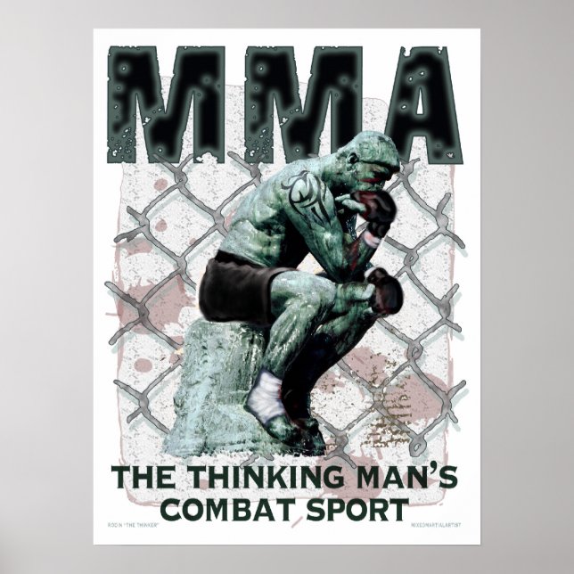 The MMA Thinker Poster (Front)