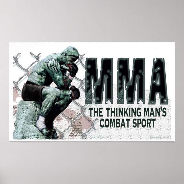 The MMA Thinker Poster (Front)