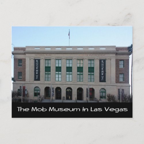 The Mob Museum in Las Vegas Postcard