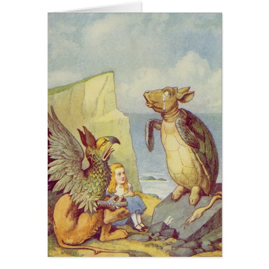 The Mock Turtle and the Gryphon Cards (Front)