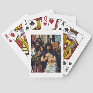The Mocking of Christ (oil on panel) (see 165461 f Poker Cards