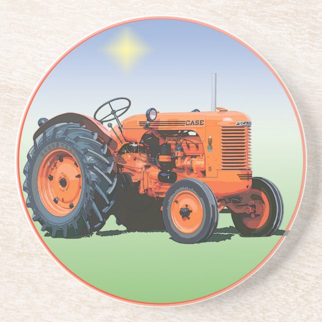 The Model S Sandstone Coaster (Front)