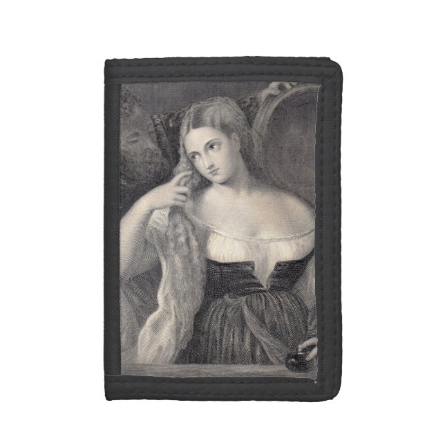 The Model Trifold Wallet (Front Vertical)