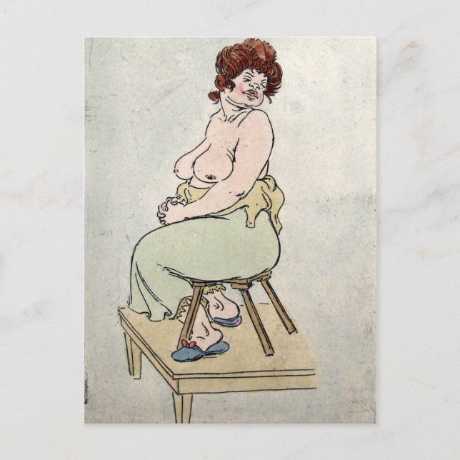 The Model - Zille Postcard (Front)