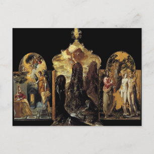 'The Modena Triptych' Postcard