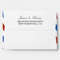 Airmail 5x7 envelope