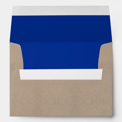 The Modern Blue Bunting Wedding Collection Envelope