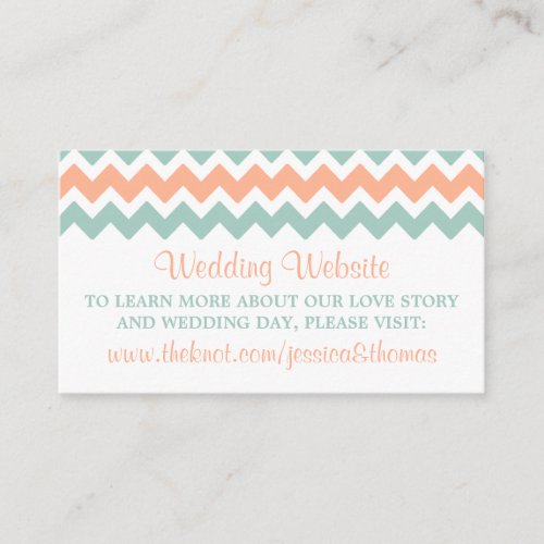 The Modern Chevron Wedding Collection Peach & Mint The Modern Chevron Wedding Collection Peach & Mint