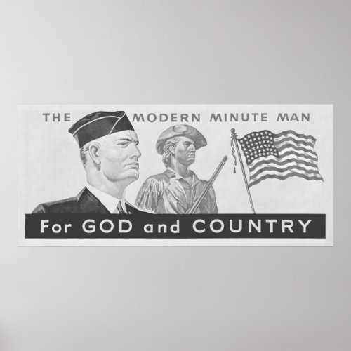 The Modern Minute Man 1941 Poster