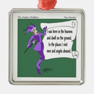 The Modern Riddlers Snow Riddle Ornament