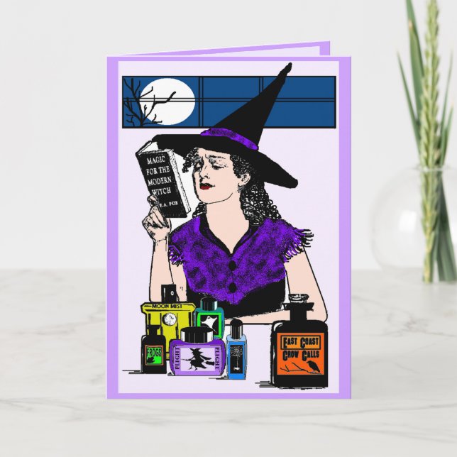 The Modern Witch Holiday Card (Front)