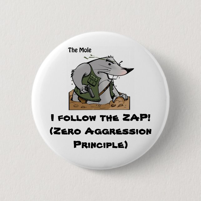 The Mole ZAP Round Pin (Front)