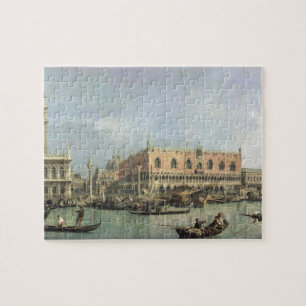The Molo and the Piazzetta San Marco, Venice (oil Jigsaw Puzzle