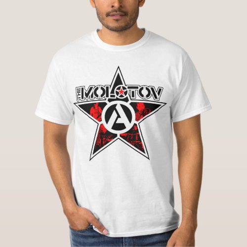 The MOLOTOV _ Band Start on white T_Shirt