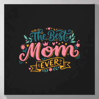 The Mom Ever Ver1 Canvas Photo Tile