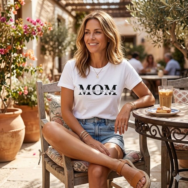 The MOM Signature: Personalized Name Tee (Creator Uploaded)