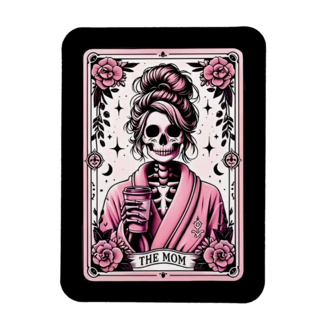 The Mom Tarot Card Magnet (Vertical)