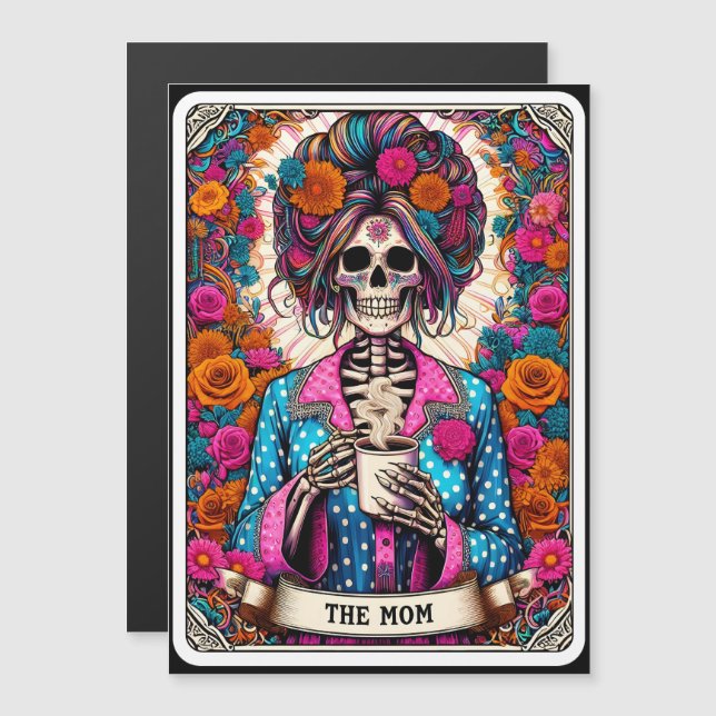 "The Mom" Tarot Card Magnet (Front/Back)