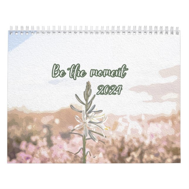 The Moment Co. Monthly Calendar (Cover)