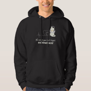 The Moment Your Heart Stopped Memorial Cat Hoodie
