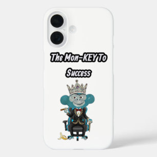 The Mon-key To success gift  iPhone 16 Case