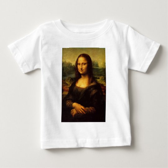 The Mona Lisa by Leonardo Da Vinci c. 1503-1505 Baby T-Shirt