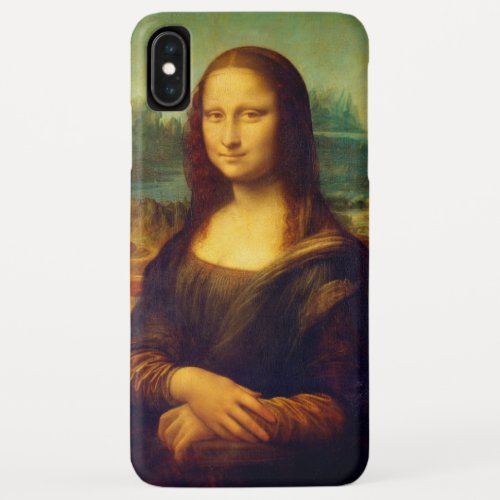 The Mona Lisa by Leonardo Da Vinci iPhone XS Max Case