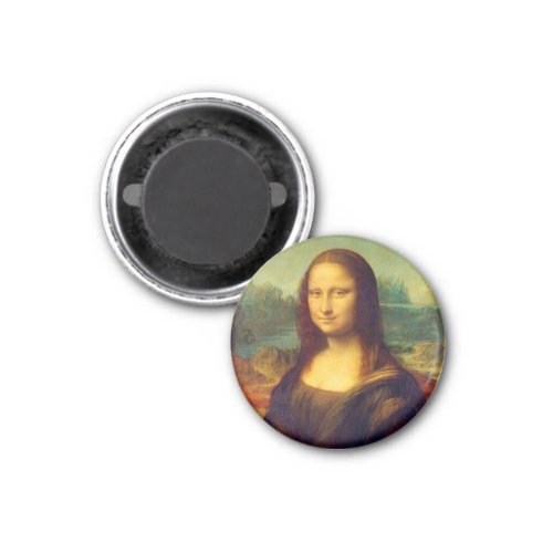 The Mona Lisa by Leonardo Da Vinci Magnet