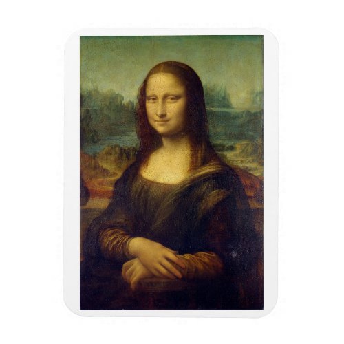 THE MONA LISA BY LEONARDO DA VINCI PHOTO MAGNET