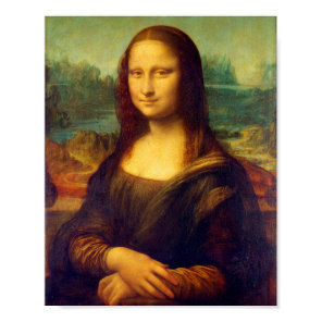 The Mona Lisa by Leonardo Da Vinci Poster