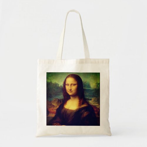 The Mona Lisa By Leonardo Da Vinci Tote Bag