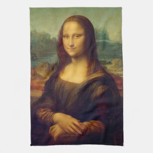 The Mona Lisa By Leonardo Da Vinci Towel